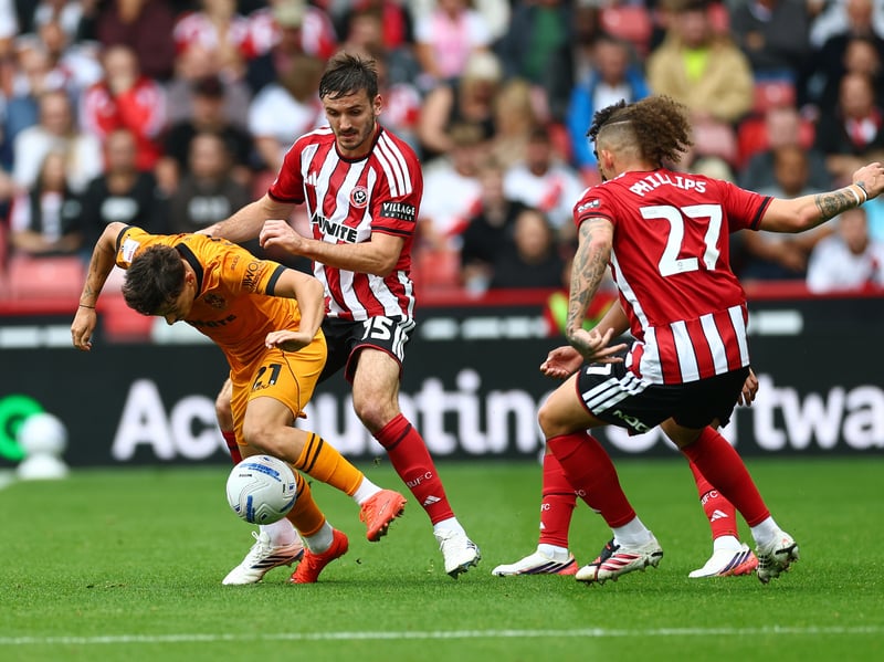 Kitching kept his place in the side for the Bristol City win and helped United secure another important clean sheet. He has done enough to make a strong case for starting again, especially with uncertainty about McGuinness’ availability after he was withdrawn last time out as a concussion sub