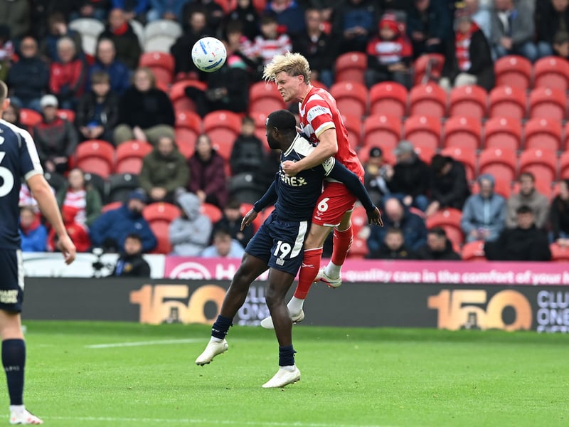 The centre-back stepped up to produce an excellent performance in James Husband's absence which should be enough to keep him in the team.
