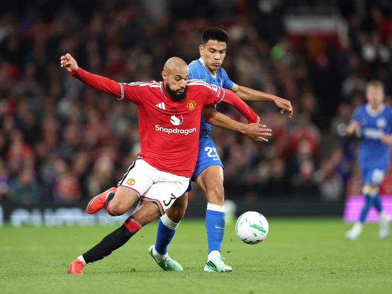 Manchester United defender Mazraoui returned from international duty with Morocco with a knock and failed to make the matchday squad against Spurs. He didn't train on Monday, the Red Devils confirming he was one of four players out. Remains to be seen if he is back to face Leeds.