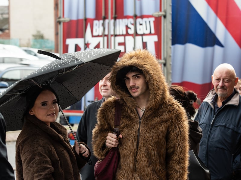 In pictures: Britain's Got Talent fans gather by Blackpool's Winter ...