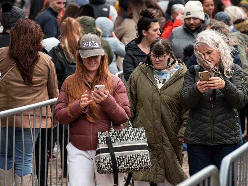 In pictures: Britain's Got Talent fans gather by Blackpool's Winter ...