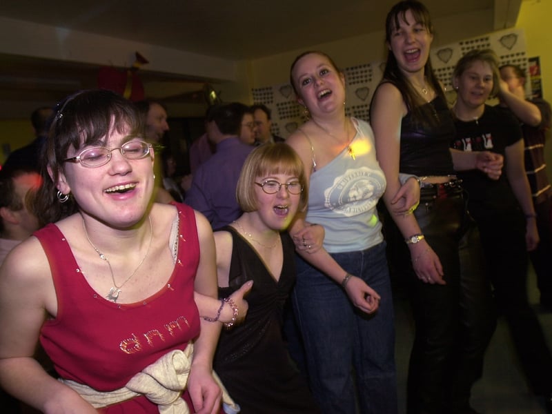 Dancing at the Valentines Disco for students with special educational needs at South Downs College, Crookhorn in 2003.
Picture: Matt Scott-Joynt