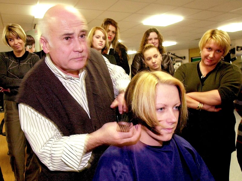 016172-1_hair

Hairdressing student, Debbie Worth (23) has her hair styled by top hairdresser Joshua Galvin after South Downs College won status as a centre of excellence for hair from Wella.
Picture: Luke MacGregor