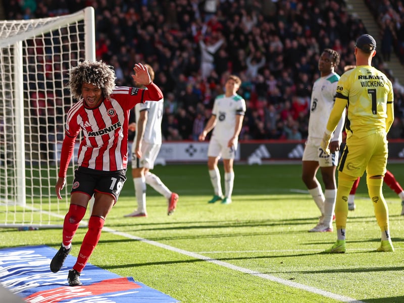 With One out it’s two from three for Wilder in terms of his wingers, unless he goes with a back three anyway, and Donovan and Chong get the nod for me