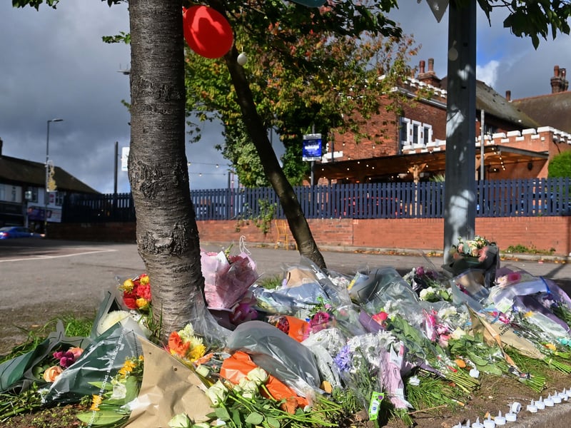 12 photos show touching tributes left to man murdered in Sutton ...