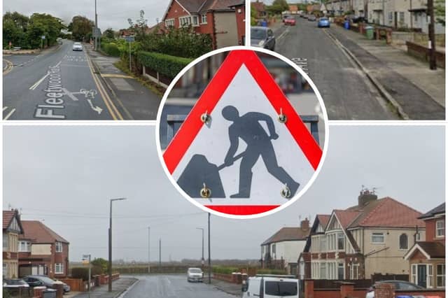 Wyre Roadworks w/c October 19