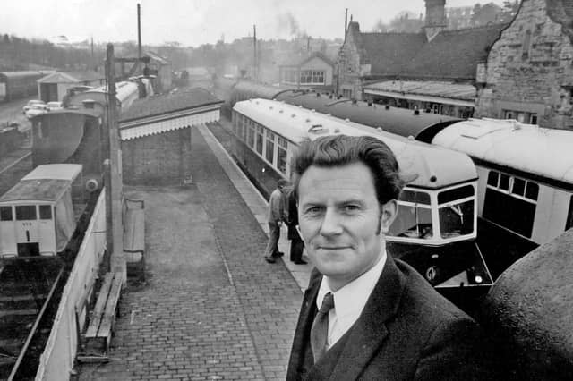 Keith Beddoes at the Severn Valley Railway in Bridgnorth in 1970, when his dream of preserving and reviving the closed line had come to triumphant fruition. May 23 that year saw the line reopened for steam hauled passenger trains.