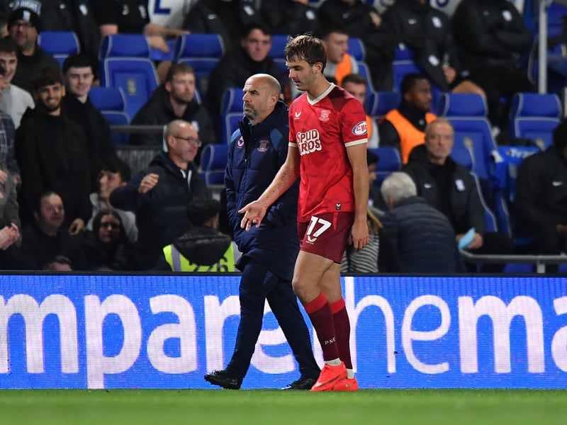 Summer signing Stan Mills is available once again after missing Wrexham with suspension due to his red card at Birmingham. Everyone wants to see him further forward but, with Clarke out, Alexander may forced to deploy him at wing-back again if he isn't changing formation.