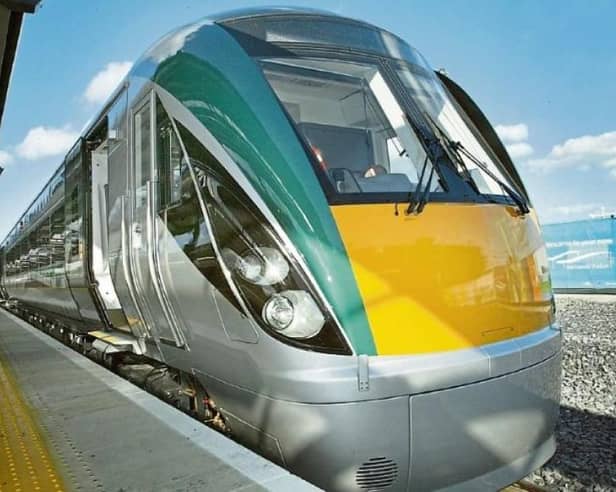 Irish Rail train stock