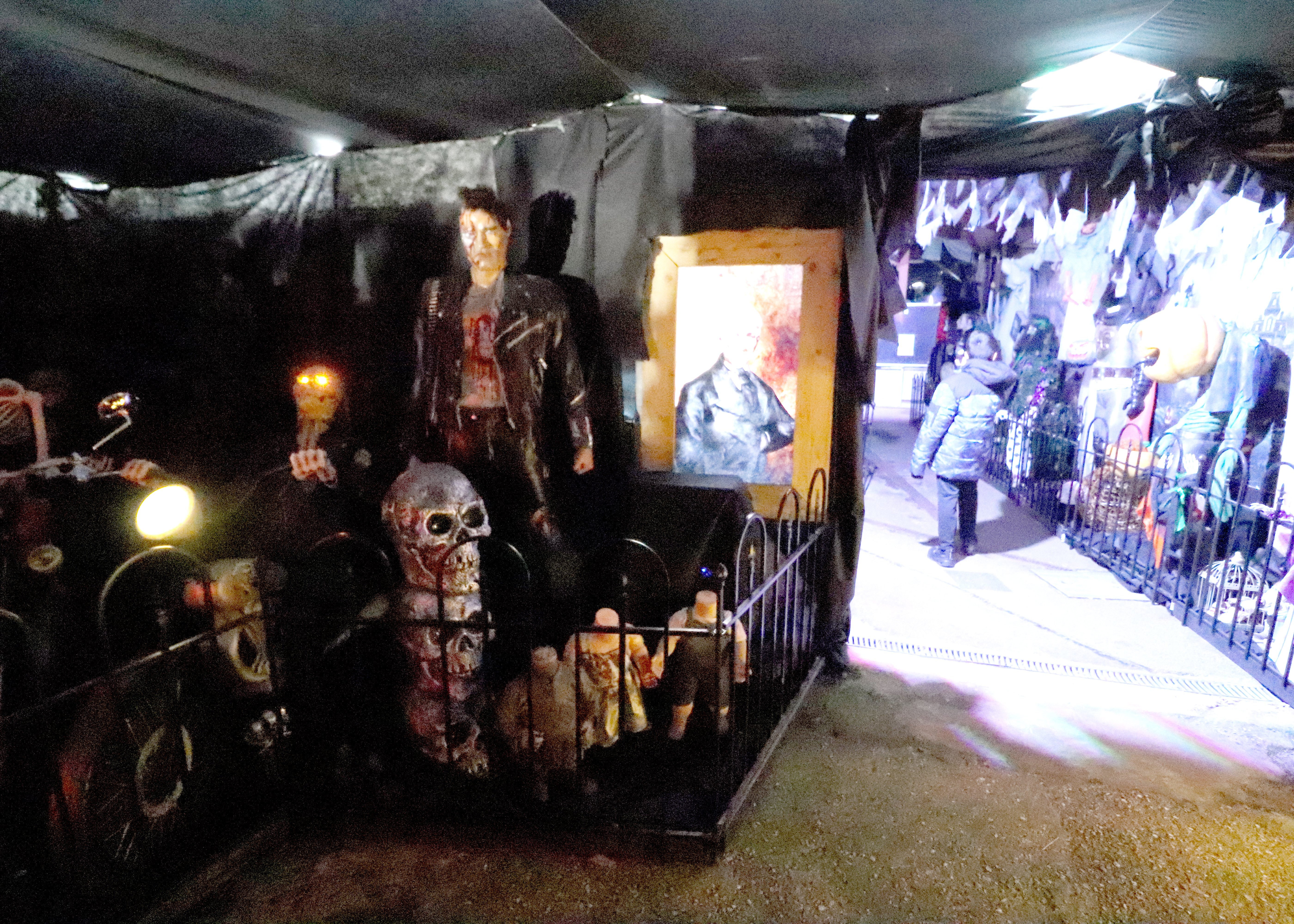Keydell Nurseries in Hordean has set up its annual Halloween walkthrough for 2026.  Pictured: A look inside the Halloween set up  Picture: Habibur Rahman