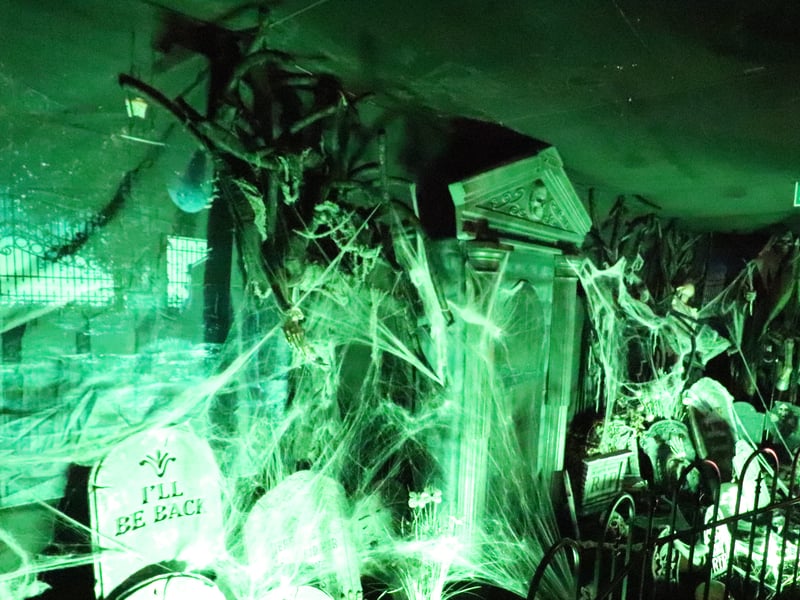 Keydell Nurseries in Hordean has set up its annual Halloween walkthrough for 2026.  Pictured: A look inside the Halloween set up  Picture: Habibur Rahman