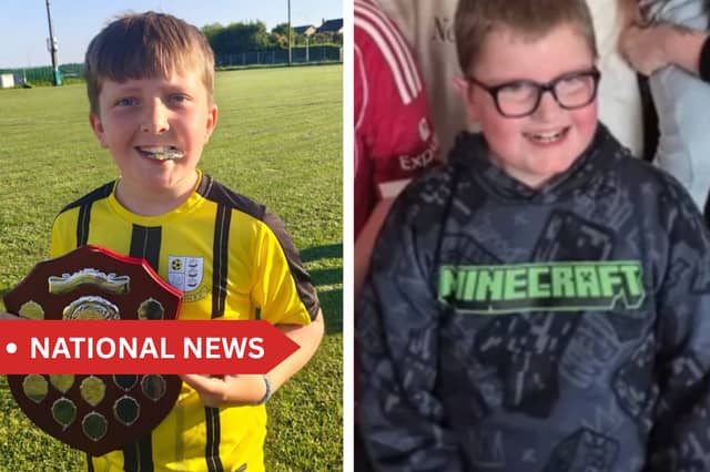 The late Callum (12) and Jayden (9) English