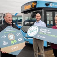 Ballymena Bus and Rail Centre awarded Gold SPIRIT of Translink Facility Awards