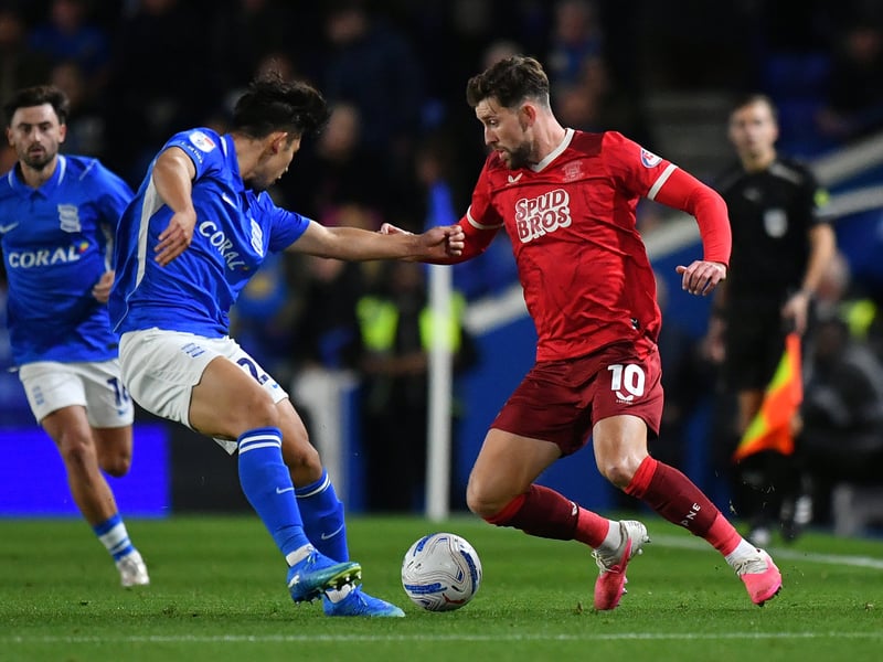 Lang got Preston's only shot on target in Birmingham and is fine to play after going off at the break with a tight calf, he could operate across a diamond formation, but would suit the right side the best. He could even play up-front, but Preston need a bit more fire power and movement there.