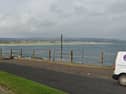 The fence at Strand Road, Portstewart.