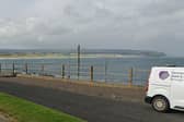 The fence at Strand Road, Portstewart.