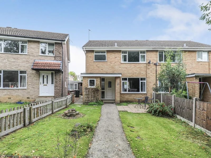 This three bedroom and one bathroom semi-detached house is for sale with Hunters for £290,000