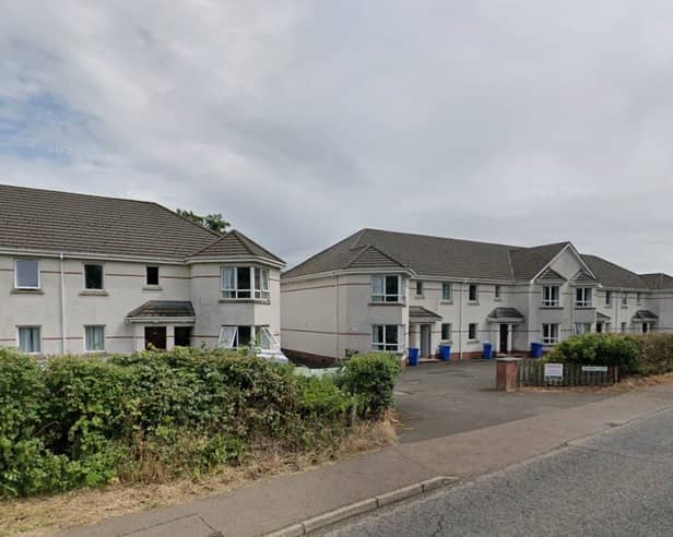 The Cromore Complex in Coleraine which has housed asylum seekers.