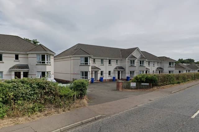 The Cromore Complex in Coleraine which has housed asylum seekers.
