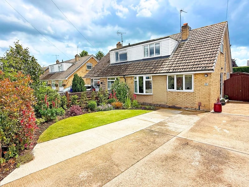 This three bedroom and one bathroom semi-detached house is for sale with Newby James for £385,000