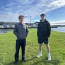Senan Ford and Ciaran O'Dowd, co-founders of Cara Shelters, have created a business that helps shelters and prospective owners