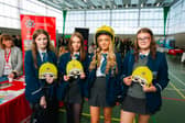Pupils from Strabane Academy attending the Future Pathways Careers Event.