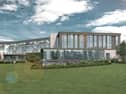 Magnificent views from floor to ceiling windows throughout the Hawthorn by the Bay Hotel in Maree, Oranmore