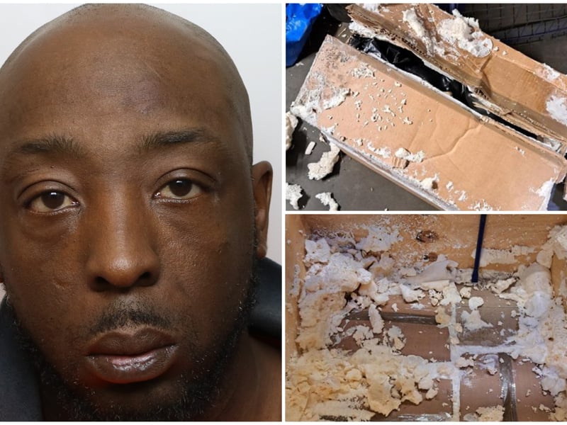 Known drug dealer Joel Freeman has been jailed for six years after helping to import millions of pounds worth of ketamine encased in expanding foam as part of an operation to import the drug and oversee its delivery to a storage unit in Wakefield. It is estimated that it was worth up to £350,000 wholesale, or more than £2 million if broken down into individual street deals.