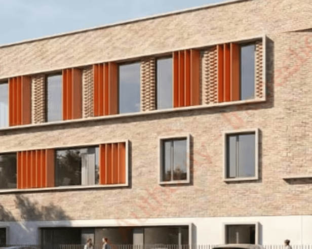 The new planned student accommodation on the Tuam Road