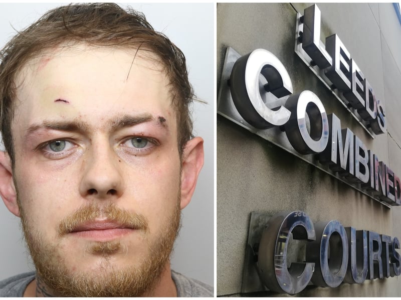 Thug Ricky Sparks has been handed a 15-year extended jail sentence after a shopper was left “fighting for his life” after being stabbed in a Leeds convenience store. The man suffered serious injuries after the 24-year-old plunged the kitchen knife into his back before trying to rob him. Sparks did not know the victim and said nothing to him before the bloody attack.