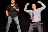 Conor Montague and Kieran Kelliher in 'Counting Swans'.
