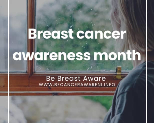 This Breast Cancer Awareness Month (October) the Public Health Agency (PHA) is encouraging anyone who is eligible to attend for breast screening when invited, and reminding everyone to be aware of the signs and symptoms of breast cancer.