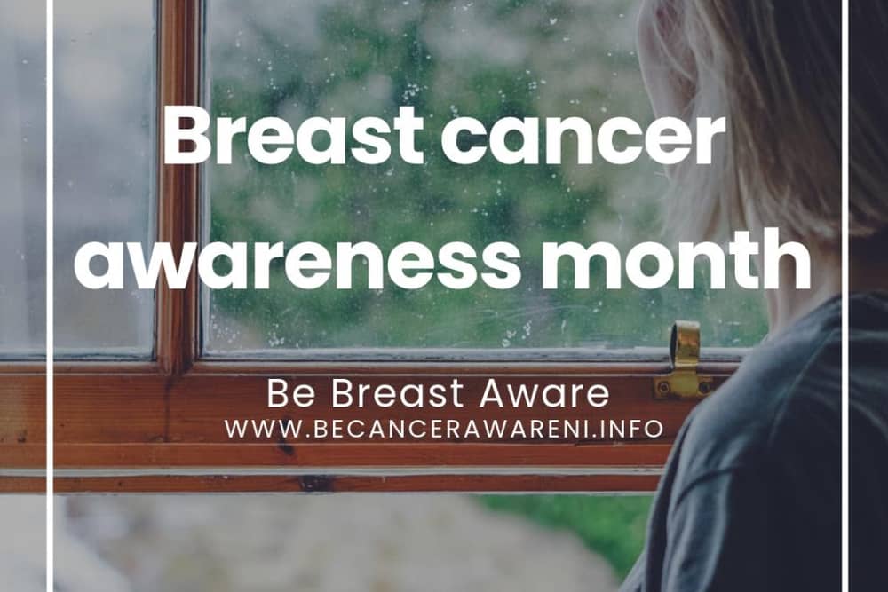 This Breast Cancer Awareness Month (October) the Public Health Agency (PHA) is encouraging anyone who is eligible to attend for breast screening when invited, and reminding everyone to be aware of the signs and symptoms of breast cancer.