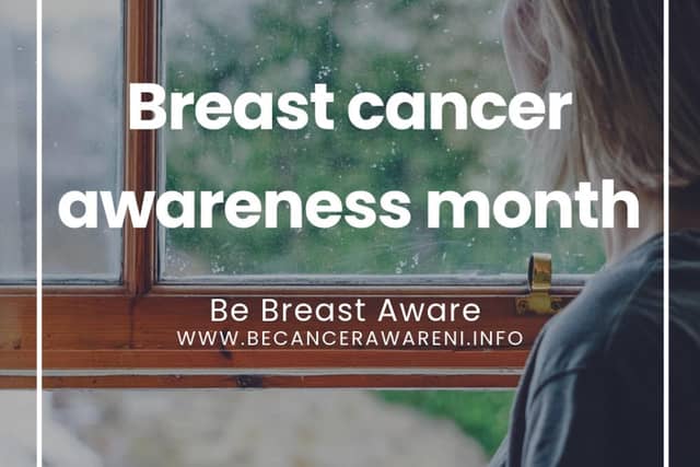 This Breast Cancer Awareness Month (October) the Public Health Agency (PHA) is encouraging anyone who is eligible to attend for breast screening when invited, and reminding everyone to be aware of the signs and symptoms of breast cancer.