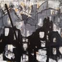 Blitz by Pam Fleming, one of the pieces in the exhibition.  