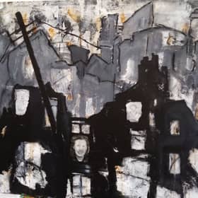 Blitz by Pam Fleming, one of the pieces in the exhibition.  