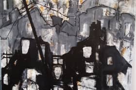 Blitz by Pam Fleming, one of the pieces in the exhibition.  