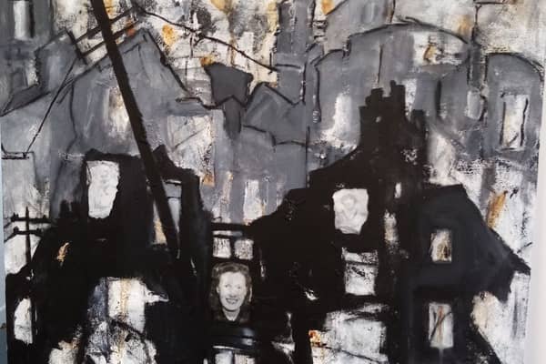 Blitz by Pam Fleming, one of the pieces in the exhibition.  