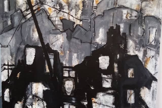 Blitz by Pam Fleming, one of the pieces in the exhibition.