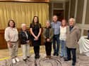 Adele (second from left) at the meeting held in the Canal Court