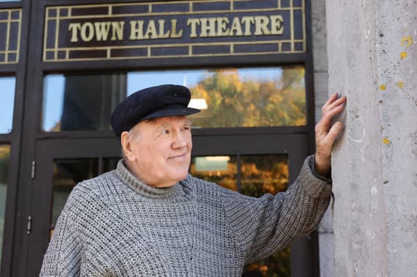 Pádraig Stevens at Galway's Town Hall Theatre. 