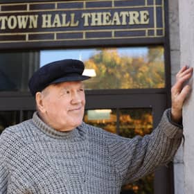 Pádraig Stevens at Galway's Town Hall Theatre. 