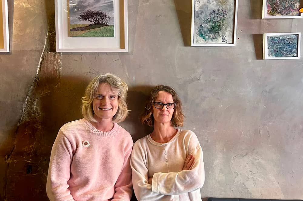 Artists Hilary Morley and Clodagh Wade will be in conversation in Daróg on October 19.