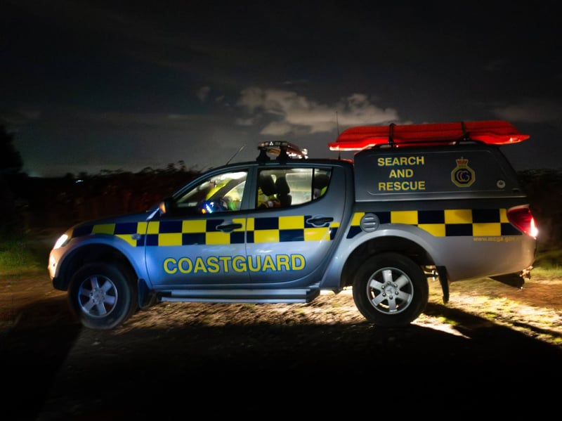Fleetwood and Knott End Coastguard teams joined forces for a night-time search exercise to practise finding missing people across challenging marshland.