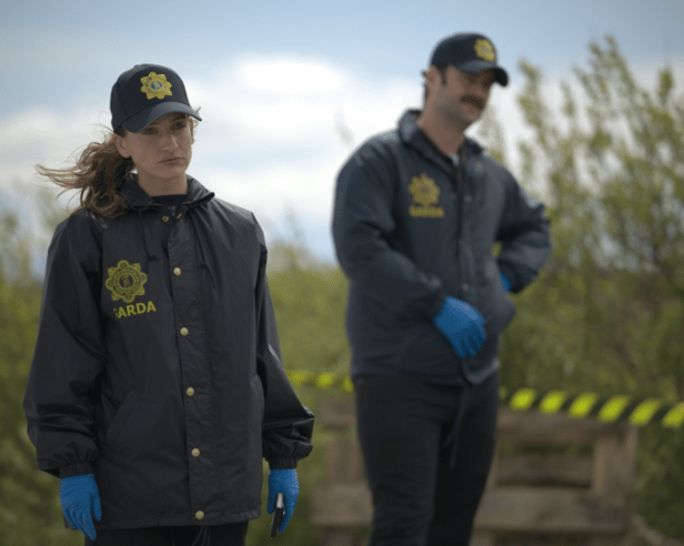 The starting scene from Galway Bay Murders