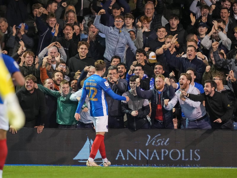 Pompey were backed by 18,446 supporters inside Fratton Park for Wednesday's 3-2 win over Sheffield United. 