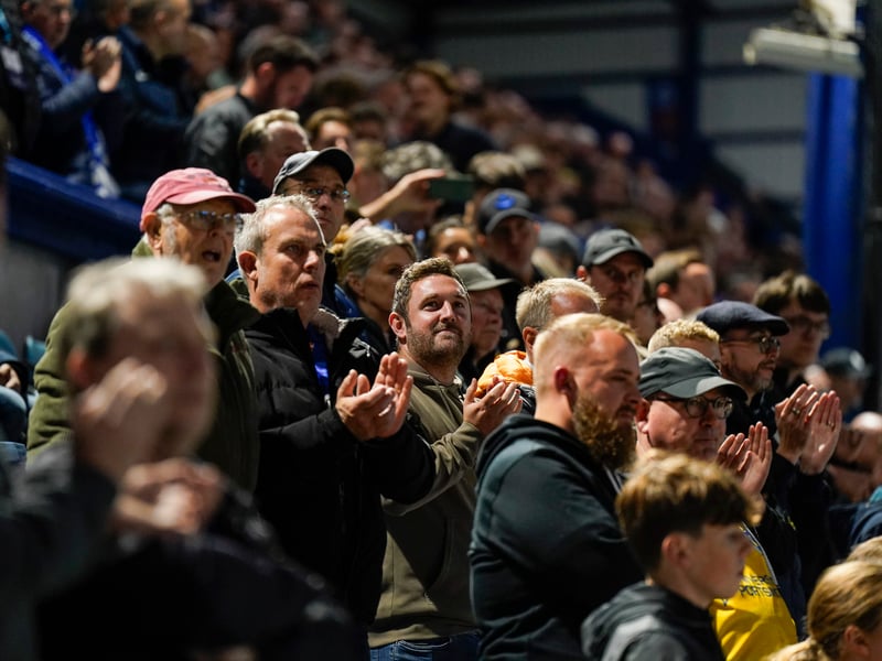 Pompey were backed by 18,446 supporters inside Fratton Park for Wednesday's 3-2 win over Sheffield United.