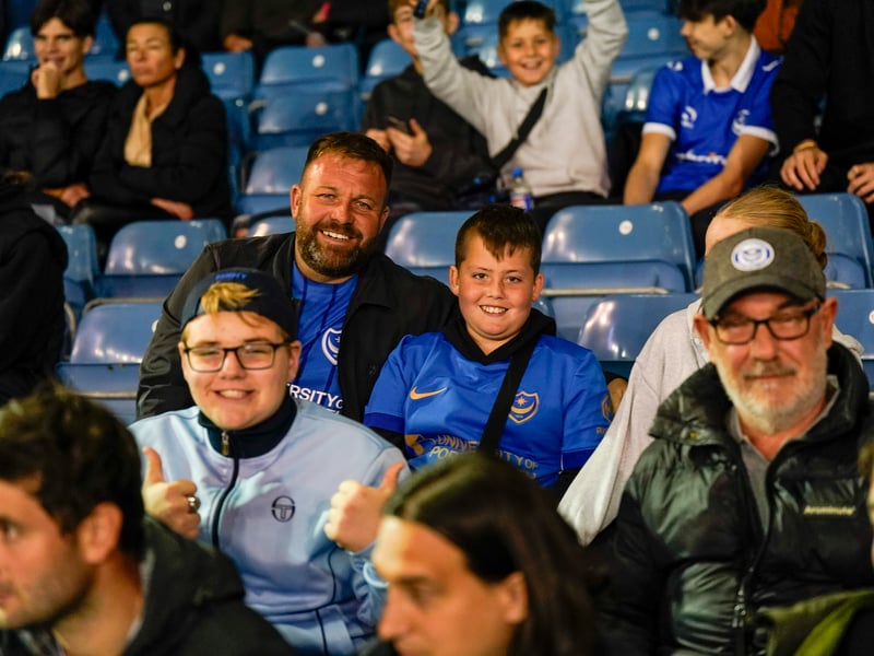 Pompey were backed by 18,446 supporters inside Fratton Park for Wednesday's 3-2 win over Sheffield United.