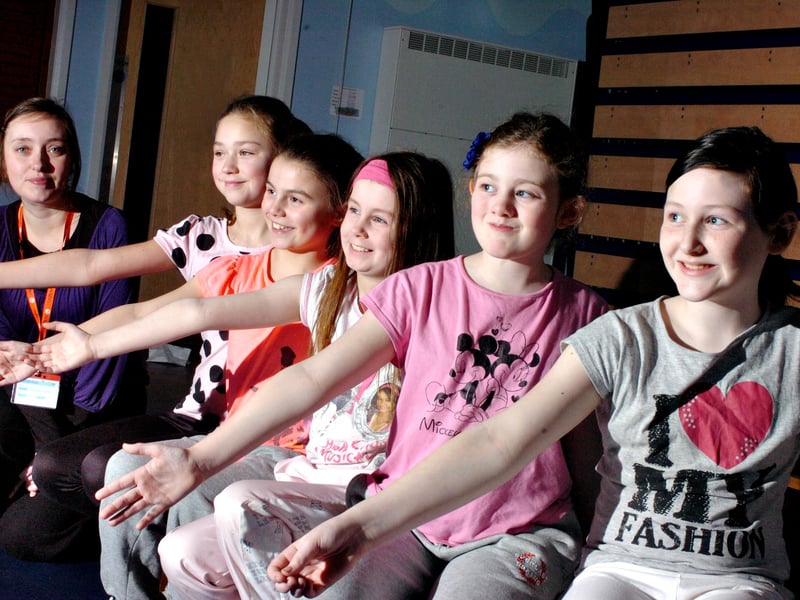 Gemma Clough, Creative Learning Manager at the Sunderland Empire, joined pupils from the school who were taking part in a theatre workshop based on the story of Joseph and the Amazing Technicolour Dreamcoat in 2011.