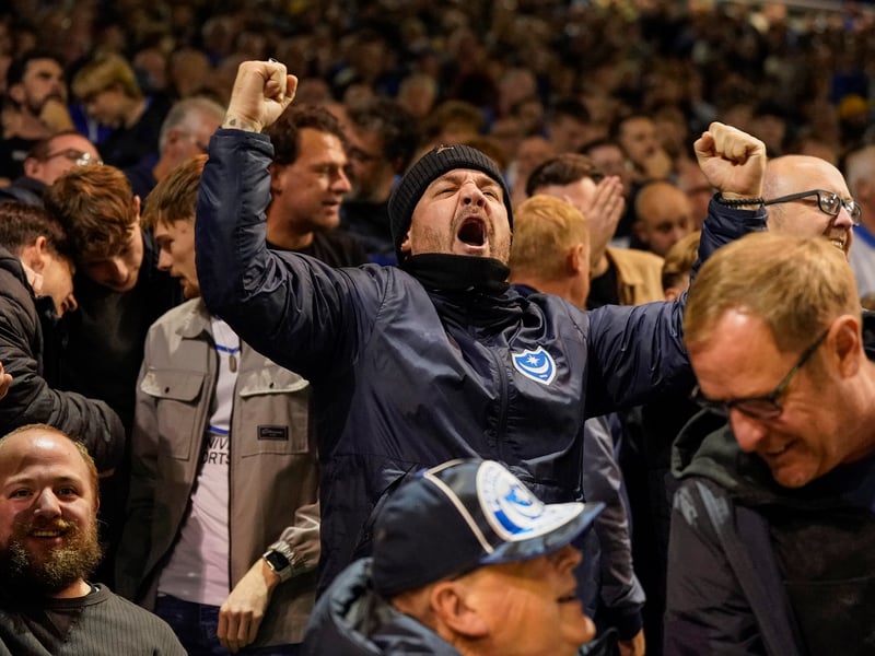 Pompey were backed by 18,446 supporters inside Fratton Park for Wednesday's 3-2 win over Sheffield United.